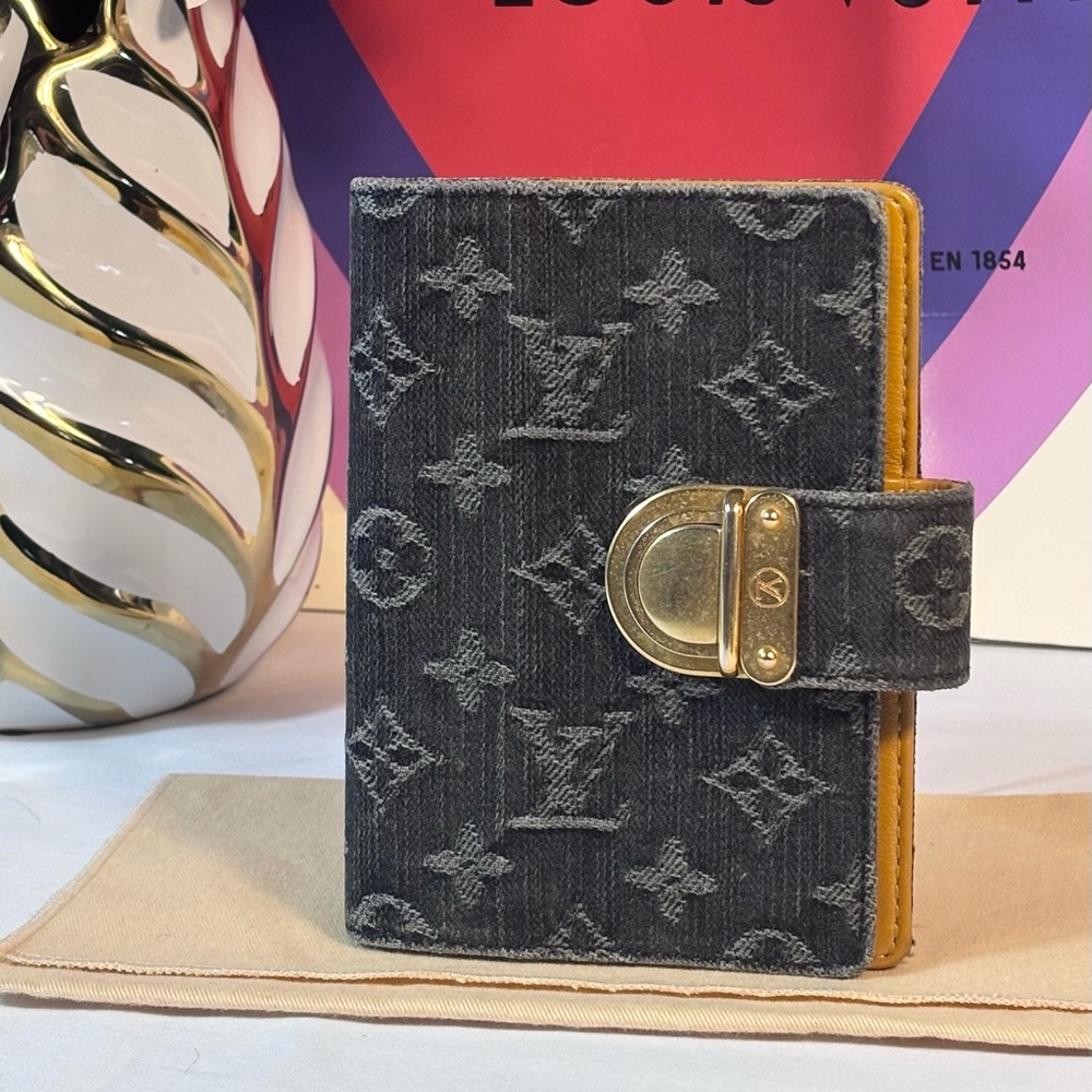 Louis Vuitton Denim Diary Notebook Cover